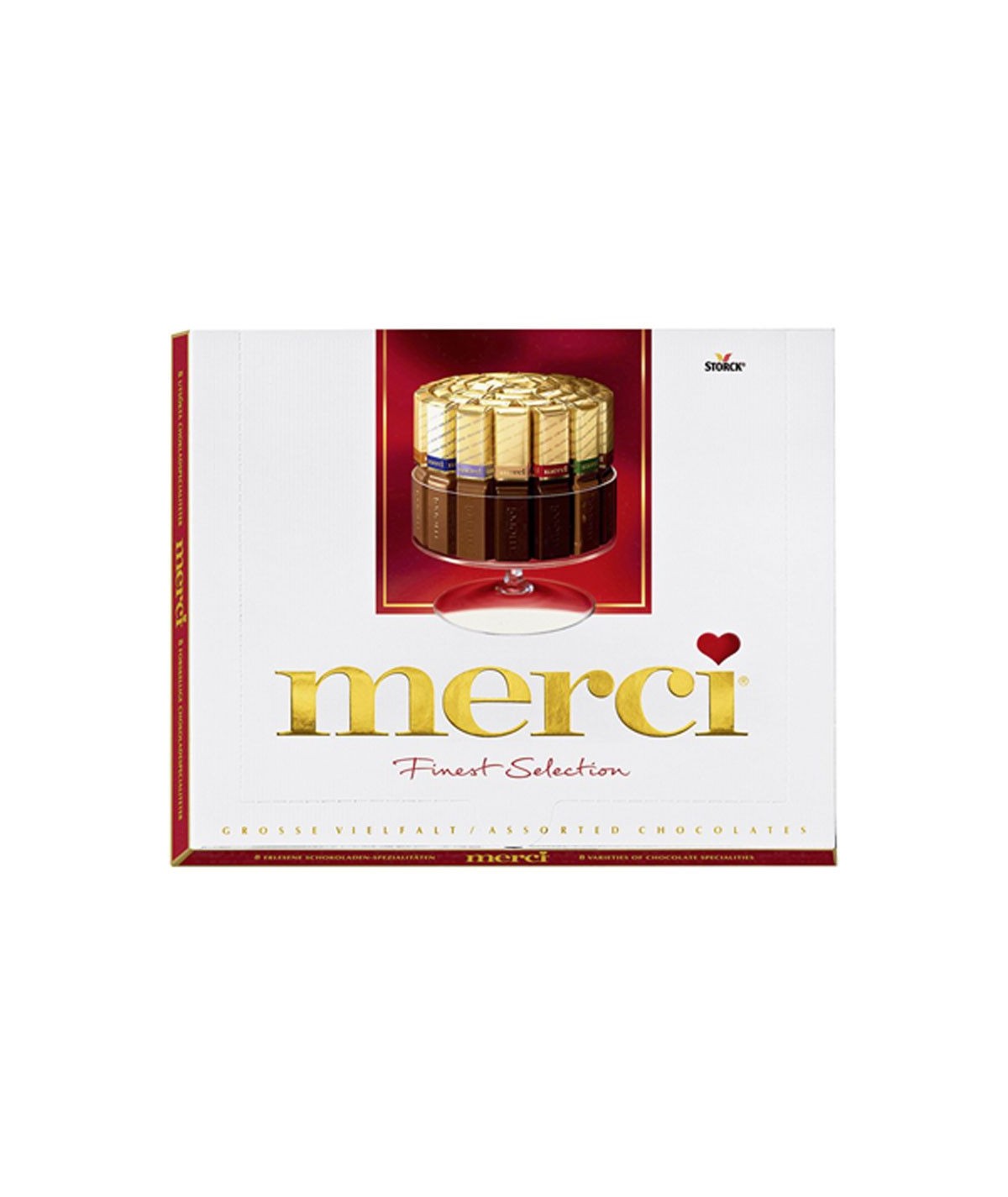 MERCI Finest Assortiment de huit chocolats Maroc